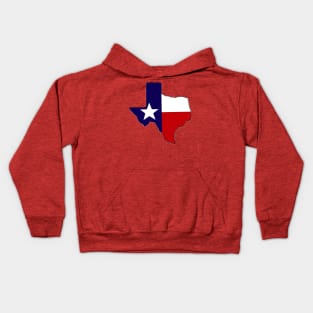 Texas State Flag Kids Hoodie